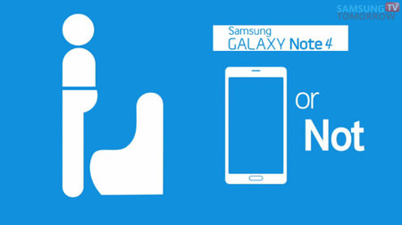 サムスン、無用のキャンペーン--「GALAXY Note 4はポケットに入れても曲がらず」