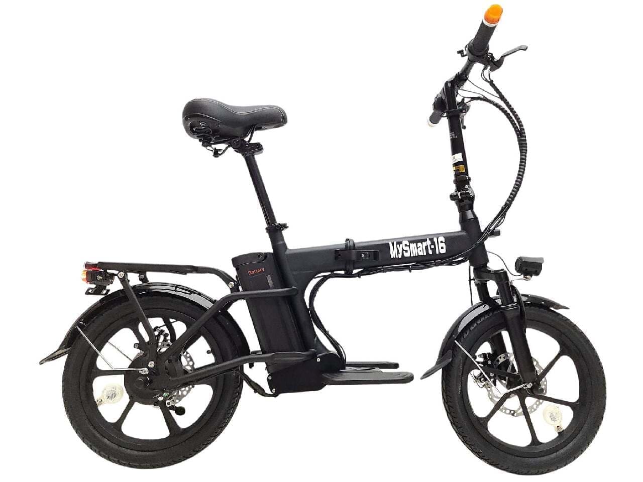 上山商会より、都市移動を効率化するフル電動折り畳み自転車「MySmart16」発売、全国の店舗で取り扱い募集開始 画像1